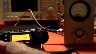 Testing a Yaesu FT857D Output Power on VHFampUHF FM [upl. by Amerigo]