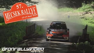 57Mecsek Rallye 2024  Ofonrallyvideo [upl. by Morrell459]