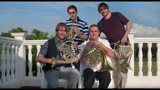 Galliarde Claude Gervaise  French Horn Quartet [upl. by Uund]