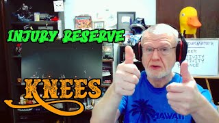 Injury Reserve  Knees  NearlySeniorCitizen Reacts 61 [upl. by Tai]