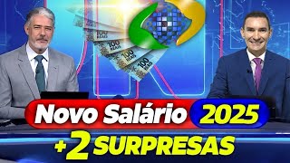 INACREDITÁVEL NOVO SALÁRIO de 2025 CHOCA os APOSENTADOS  2 SURPRESAS na FOLHA de PAGAMENTO [upl. by Wons]