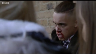 EastEnders  Shakil Gets Into A Fight At School [upl. by Nesilla]