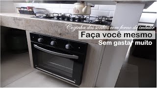 COMO EMBUTIR FORNO ELÉTRICO SEM GASTAR COM MÓVEL PLANEJADO  DIY [upl. by Bodrogi]