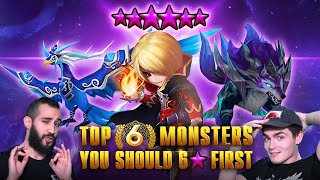 The Top 6 Monsters You Should 6 Star First [upl. by Ayet]