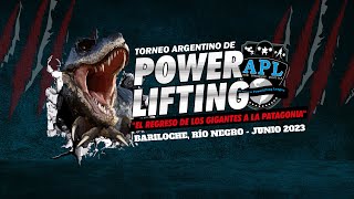 Torneo Argentino de Power Lifting APL Bariloche 2023 [upl. by Tnilc]