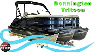 2022 Bennington Tritoon 23RCW  Luxury and performance on the water [upl. by Amoreta164]