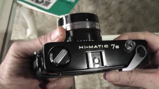 Minolta HiMatic 7s 35mm Rangefinder Film Camera Review  Overview [upl. by Drawd]