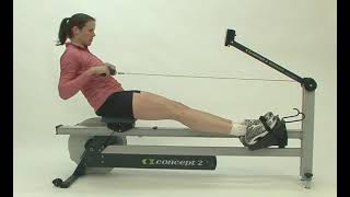 Precision Rowing on the Concept2 Dynamic RowErg [upl. by Ykroc457]