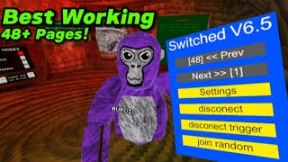 THE NEW BEST MOD MENU IN GORILLA TAG Switched Menu V65 [upl. by Acinoev]