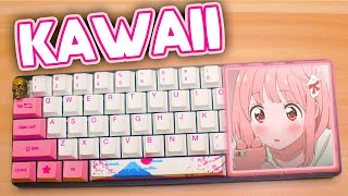 The Most Kawaii Japanese Keyboard Keycaps EVER [upl. by Ytsud]