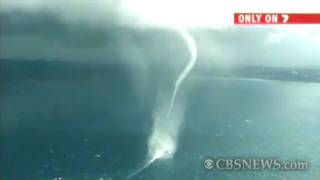 Water spout off Australia [upl. by Ateuqirne452]