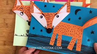 paper fox craft [upl. by Chobot]