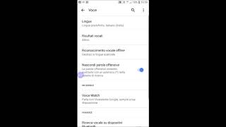 Come disattivare il Voice Match Ok Google [upl. by Amaleta]