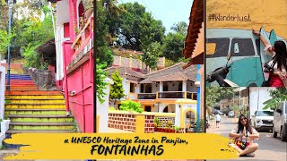 FONTAINHAS Panjim Goa India  UNESCO Heritage Site  History Architecture Facts and Tourism [upl. by Gustafson150]