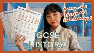 How I got an A in IGCSE History  CAIE 0470 Revision Tips [upl. by Macgregor]