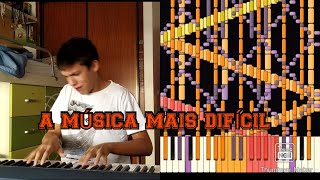 COMO TOCAR A MÚSICA MAIS DIFÍCIL NO PIANO [upl. by Ellimak]