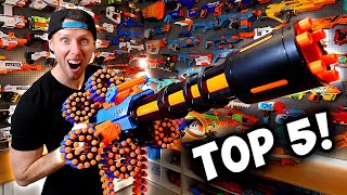 Top 5 NERF GUNS you NEED to buy 2023 [upl. by Atived]