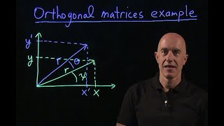 Rotation matrices  Lecture 8  Matrix Algebra for Engineers [upl. by Assiluj]