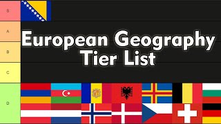 Ultimate European Geography Tier List [upl. by Petulia]