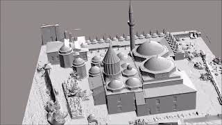 3D model of the Mevlana Museum KonyaTURKEY 3DPTAC [upl. by Arinay]