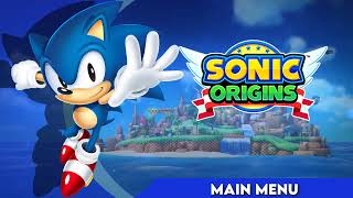 Main Menu  Sonic Origins [upl. by Serafina218]