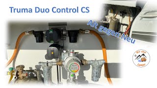 Wechsel auf die neue Truma Duo Control CS  Automatische Gasflaschen Umschaltung [upl. by Ellis619]