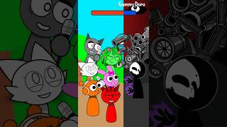 Incredibox Sprunki Wenda vs Black  Which team will win sprunki animation trending [upl. by Bast]