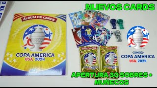 Copa América USA 2024 CARDS GOL Publications Apertura EXTREMA con MUÑECOS Segunda parte [upl. by Sinnod]