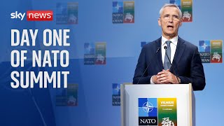 NATO Summit Day one [upl. by Leiuqeze579]