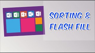 Sorting amp Flash Fill in ExcelData Analysis Essentials with Varunyoutube youtubevideo excel [upl. by Leuqcar358]
