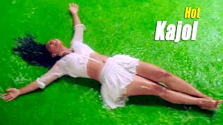 Kajol Breathtaking Hot Scenes Compilation  90s Hot Actress [upl. by Annadiana]