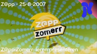 Zapp  Zapp Zomerr Leren presenteren 2582007 [upl. by Waldner596]