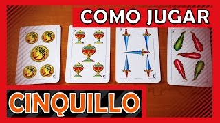 Cómo jugar Cinquillo [upl. by Salema]