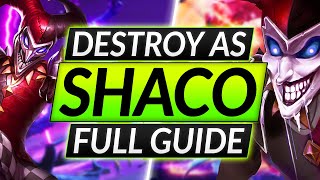 The COMPLETE SHACO GUIDE  ALL ADAP Tricks Combos and Builds  LoL Champion Tips [upl. by Nura]