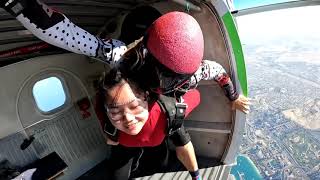 Skydive Dubai  Kims POV [upl. by Gaves]