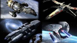 Top 10 Coolest Movie Spaceships [upl. by Lsil]