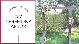 DIY Ceremony Arch [upl. by Garvy]