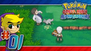 Lets Play Pokemon Omega Ruby  Part 1  A long road ahead [upl. by Knepper]