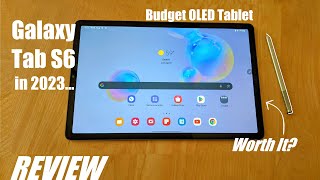 REVIEW Samsung Galaxy Tab S6 in 2023Now Best Budget Android Tablet [upl. by Lanor]