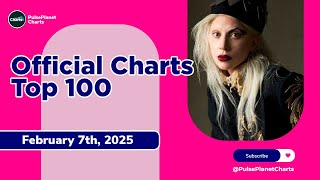 UK Official Singles Chart Top 100 February 7th 2025 [upl. by Stein]