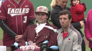 Pete Frates Number Retirement [upl. by Seira]