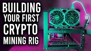 How to Build your First CryptoCurrency Mining Rig  Step by Step Beginners Guide  Part 2 [upl. by Yvehc676]