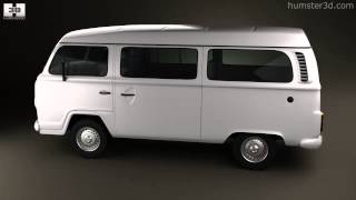 Volkswagen Kombi T2 2014 3D model by 3DModelsorg [upl. by Yrok176]