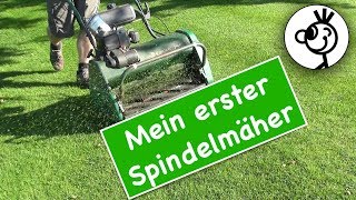 Benzin Spindelmäher ATCO ALLETT  Technik und Spindel schleifen [upl. by Aubrie]