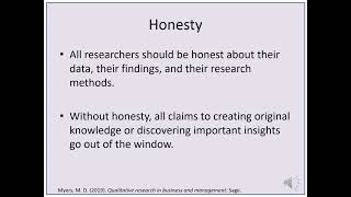 Ethical Consideration in Research [upl. by Mor]