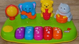 Little tikes musical animal piano toy with nursery rhymes and sounds [upl. by Lamont]