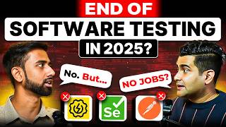 The HARSH Truth About Software Testing Jobs in 2025 🔥 SDET QA Automation amp Complete Roadmap [upl. by Nojid]