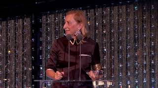 Miuccia Prada  Outstanding Achievement Award  The Fashion Awards 2018 [upl. by Alford752]