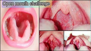 Open mouth challenge with zoom camerafunny open mouth challengerequested video funwithpapia [upl. by Garrik679]