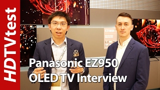 Panasonic Talks EZ950 EZ952 OLED TV  DX902 HLG Support [upl. by Aynekat243]